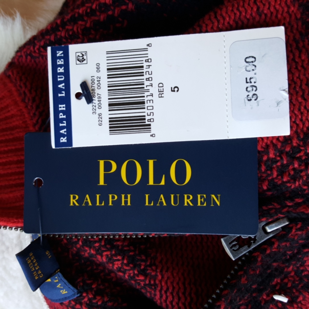 Polo by Ralph Lauren Sweater nwt - Picture 7 of 7